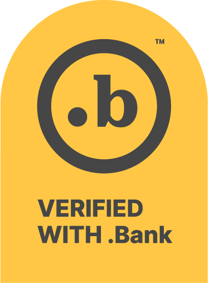 Verified with .Bank